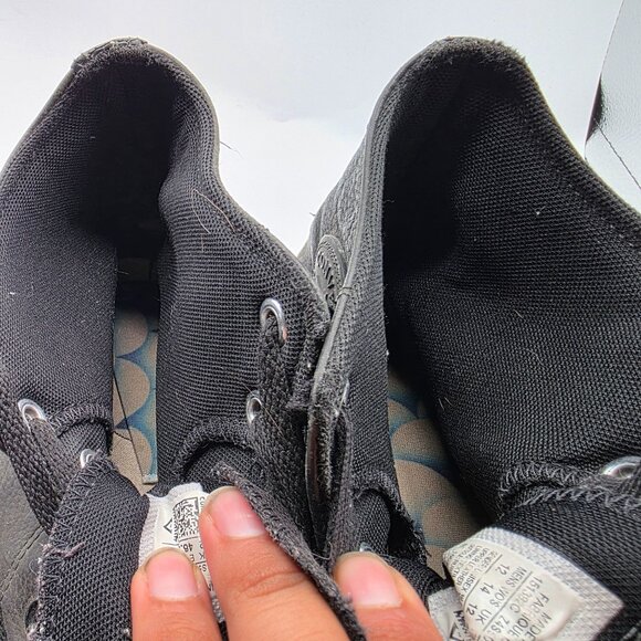 Converse All Star Pro Mens Size 12 Black Leather High Top Skate Shoes 151382C - Picture 9 of 13